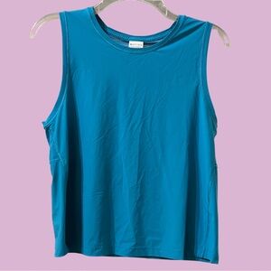 Athleta Ultimate Muscle Tank/Teal/SzS/Like New